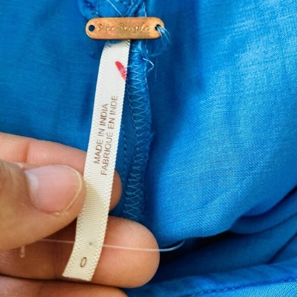 Free People Later Days Midi Dress Sz 0 NWOT $128 - Picture 7 of 15